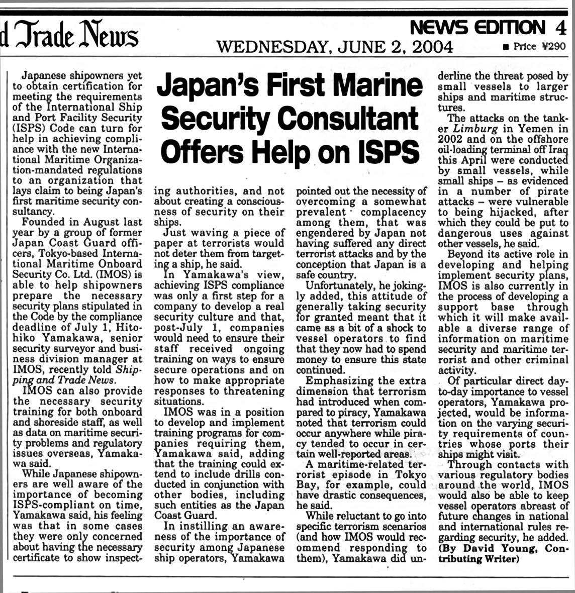 Shipping And Trade News